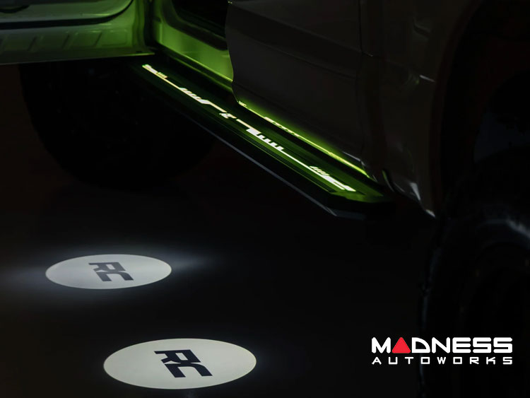 Ford Bronco Side Steps - Multi-Color LED Running Boards - 4 Door - Rough Country 